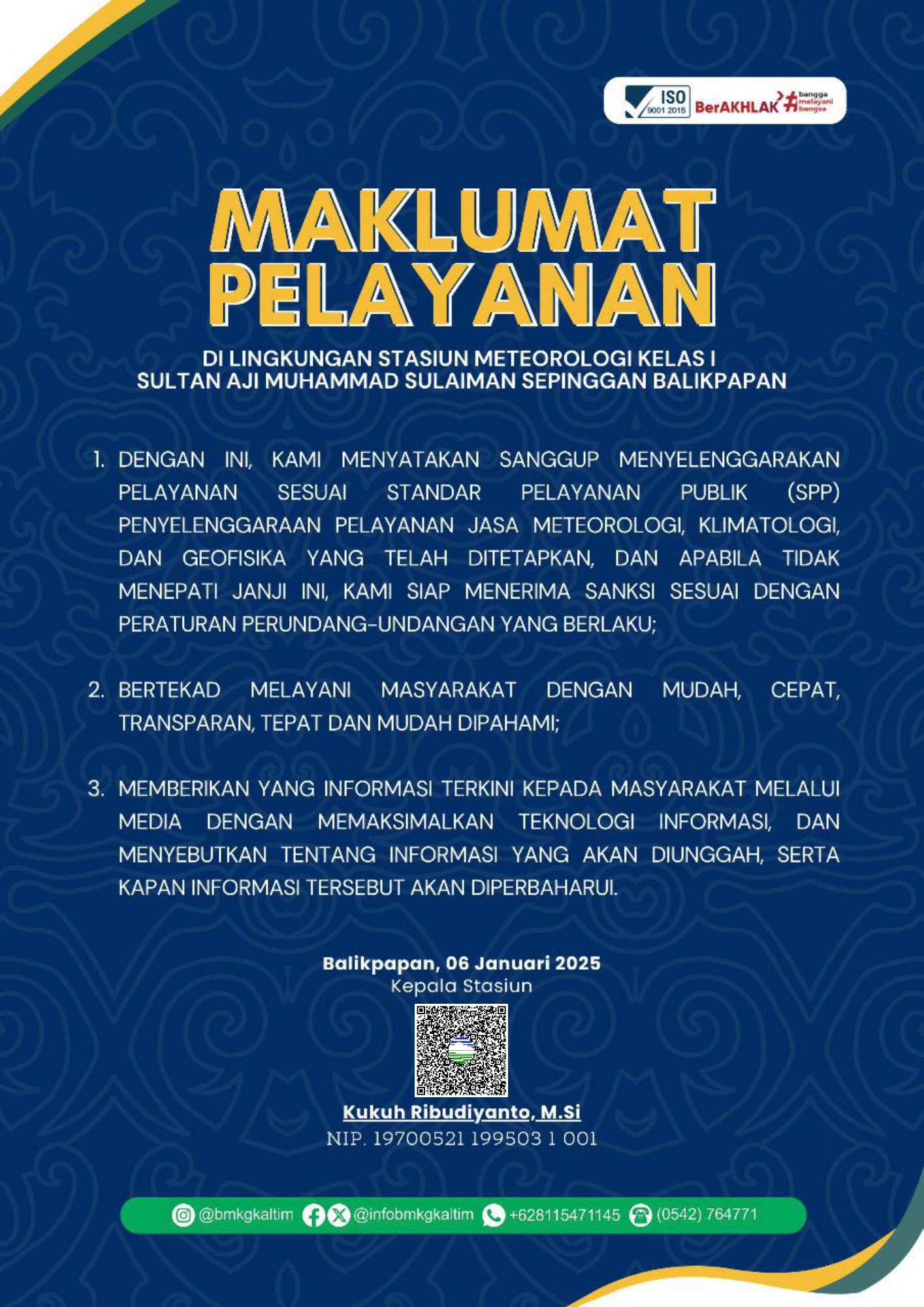 Maklumat Pelayanan